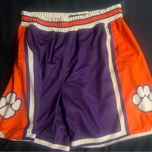 19Nine Clemson Tigers Basketball Shorts Size Large